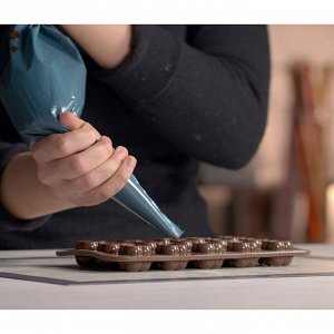 Форма для приготовления конфет Choco Game 11 х 24 см силиконовая