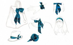 Шарф "7. стильных способов носить узкий шарф Способ 1: стандартный
Узкий шарфик проще всего носить, сделать один оборот вокруг шеи, а концы оставить свисающими на груди. Способ 2: сбоку
В качестве аль