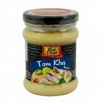 Соус на основе растительных масел  &quot;Паста Том Кха&quot; REAL THAI 125 гр. 1*12