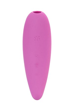 Вакуум-волновой бесконтактный стимулятор клитора satisfyer curvy 3+, силикон, розовый, 14,5 см.