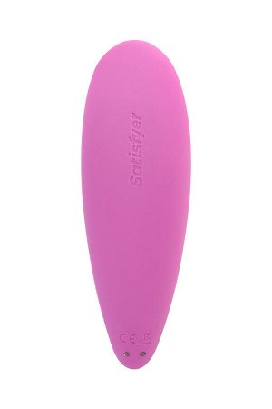 Вакуум-волновой бесконтактный стимулятор клитора satisfyer curvy 3+, силикон, розовый, 14,5 см.