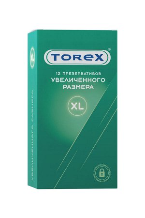 Презервативы TOREX увеличенного размера, №12