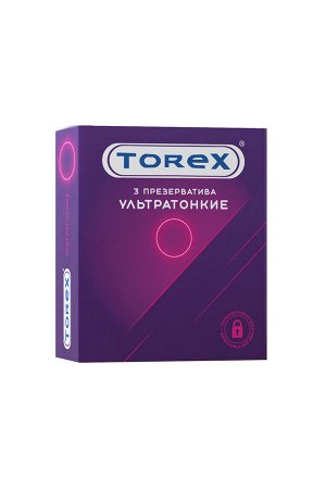 Презервативы  torex латекс, №3