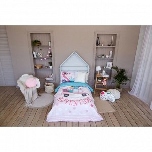 Постельное бельё «Этель» 1.5 сп Pink dreams 143*215 см, 150*214 см, 50*70 см -1 шт,100% хл, бязь