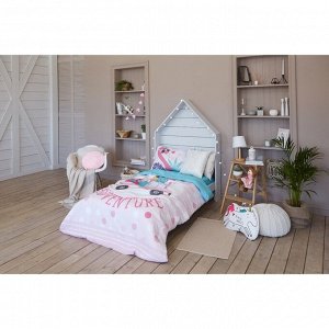 Постельное бельё «Этель» 1.5 сп Pink dreams 143*215 см, 150*214 см, 50*70 см -1 шт,100% хл, бязь