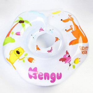 Надувной круг на шею для купания малышей Kengu, «Кенгуру»