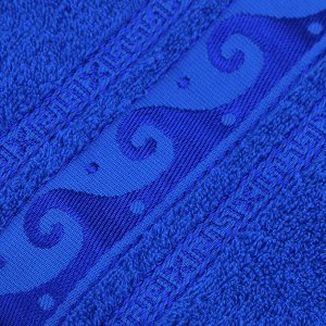 "Elegance" Полотенце махровое 70х130см, 460гр/м2, синий (Россия)
