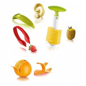 Набор из 4 устройств для чистки и нарезки фруктов