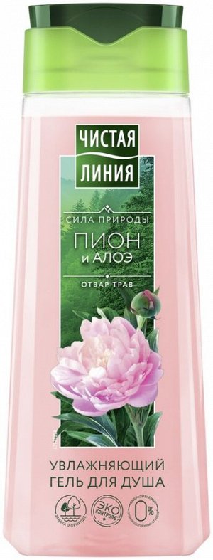 Чистая линия Гель для душа 250мл "Увлажняющий"
