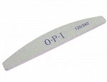 OPI, Пилка для натуральных/искуственных ногтей (Лодка) 120/240 грит