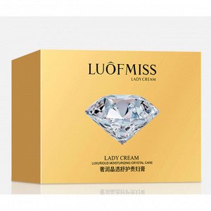 LUOFMISS, Омолаживающий и увлажняющий крем для лица Crystal Lady Cream, 15 гр