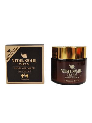 Christian Dean Vital Snail Cream Крем для лица с муцином улитки, 100 мл