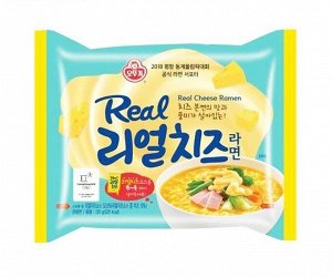 Лапша быстрого приготовления с сырным соусом "Real Cheese Ramen" 135г