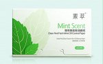 Матирующие салфетки для лица с мятой, 80 шт.