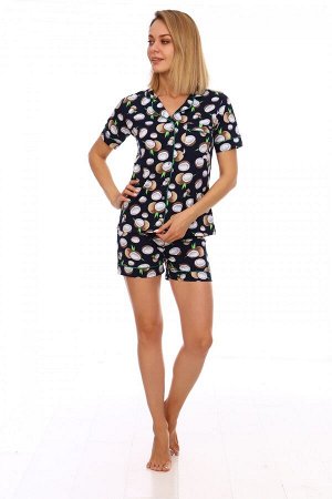 Пижама женская VL-564 Кокос темный распродажа