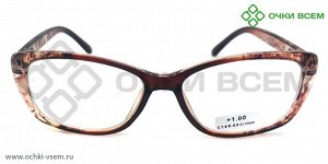 Корригирующие очки Восток Без покрытия 6637 стекло Коричневый