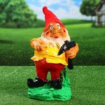 Садовая фигура &quot;Гном с киркой&quot;, 40 см, микс