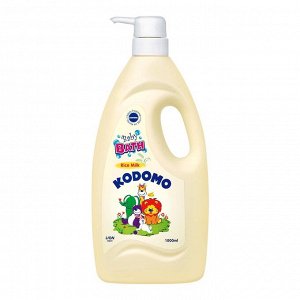 Kodomo/ Пена для ванн детская 1000мл Рисовое Молочко (Rice Milk) ,с дозатором