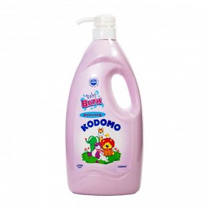 Kodomo, Пена для ванн детская 1000мл Увлажняющая (Moisturizing) ,с дозатором, Таиланд