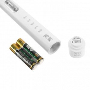 Электрическая зубная щётка Seago SG-2011, 40000 уд/мин, 5 режимов, таймер, +3 насадки, бел.