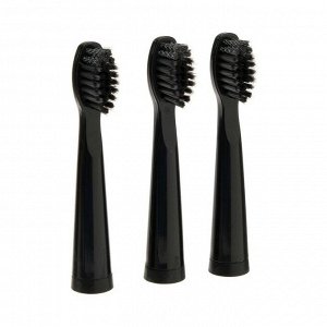 Электрическая зубная щётка Seago SG-2011, 40000 уд/мин, 5 режимов, таймер, +3 насадки, черн.