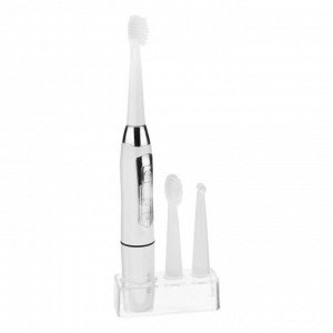 Электрическая зубная щётка Seago SG-910, 40000 уд/мин, 2 режима, таймер, + насадка, белая