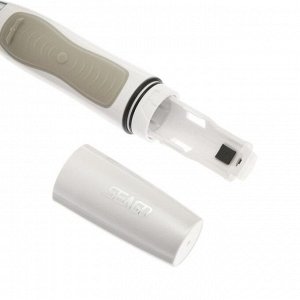 Электрическая зубная щётка Seago SG-910, 40000 уд/мин, 2 режима, таймер, + насадка, белая