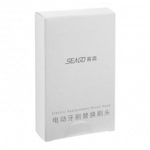 Сменные насадки Seago SG-923, 2 шт, для SG-920/912/582/915, белые