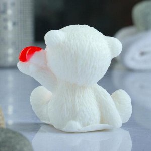 Фигурное мыло "Мишка с сердечками" 50гр