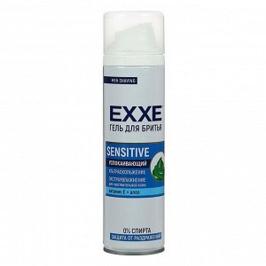 Гель для бритья Exxe Sensetive для чувствительной кожи, 200 мл
