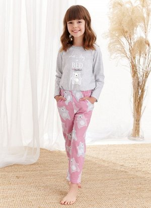 2129 AW20/21 SOFIA Пижама для девочек со штанами