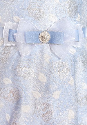 Лаврика нарядное платье голубой