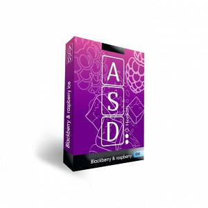 Бестабачная смесь ASD Blackberry, raspberry ice (ежевика и малина лёд) 50 г.