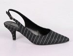9B1010-02-1 черный (Иск.к/Иск.к) Туфли летние открытые женские