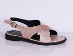 L0161-05-45 золотой (Иск.кожа/Иск.кожа) Туфли летние открытые женские