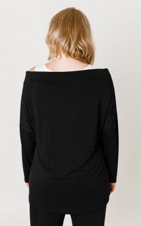 Блуза черный Состав — 95 % вискоза;5%лайкра
Длина — от 65 см