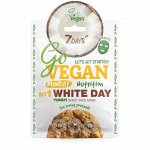 VEGAN Маска тканевая д/лица WHITE DAY Заряд Энергии, с кокосом , авакадо, масло овса, 25 г § #