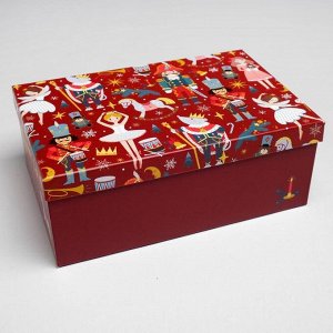 Набор подарочных коробок 5 в 1 «Щелкунчик», 32.5x20x12.5 - 22x14x8.5 см, Новый год