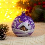 Шар &quot;Лесная избушка&quot; 8,5 см микс