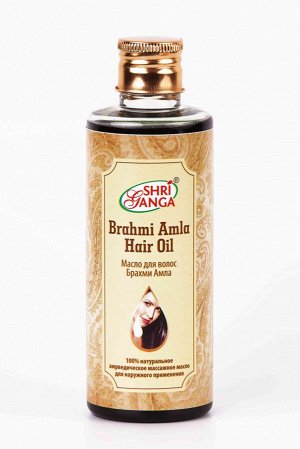 Масло для волос Брахми Амла 200 мл Шри Ганга Фармаси // Brahmi Amla Hair Oil Shri Ganga , шт