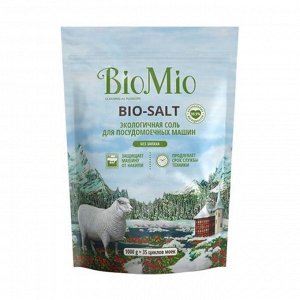 Cоль для посудомоечной машины Bio-Salt, BioMio, 1кг