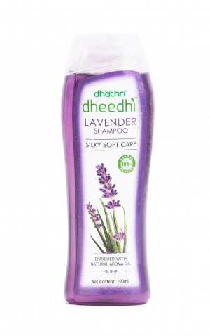 Аюрведический шампунь "Лаванда" 100мл/Dheedhi Lavender Shampoo 100ml, шт