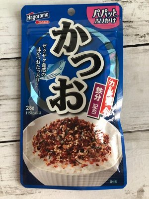 Приправа к рису Фурикаке Hagoromо 28g, кацуо (рыбная стружка)