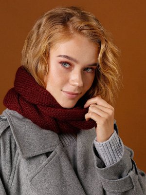 Снуд вязаный