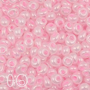 Бисер японский TOHO Magatama 3мм #0145 нежно-розовый, цейлон, 5 грамм