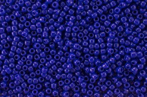 Бисер японский TOHO круглый 11/0 #0048 синий, непрозрачный, 10 грамм