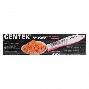 Весы кухонные Centek CT-2460, электронные, до 0.3 кг, ложка, микс