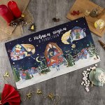 Полотенце &quot;Этель&quot; Christmas night 40х73 см, 100% хл, саржа 190 гр/м2