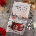 Полотенце &quot;Этель&quot; Magic time 40х73 см, 100% хл, саржа 190 гр/м2