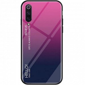 Чехол стекло с рисунком на телефон Xiaomi Redmi